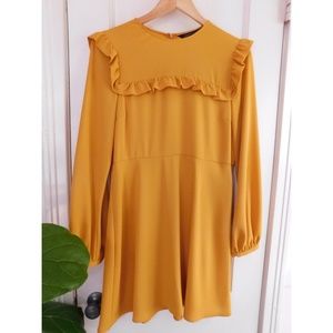 NWT-Dress with Ruffle Detail, Size L